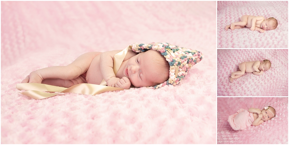 Aurora Newborn girl with pixie hat