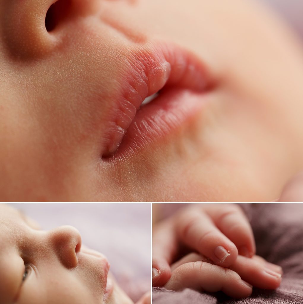 detailed newborn photography