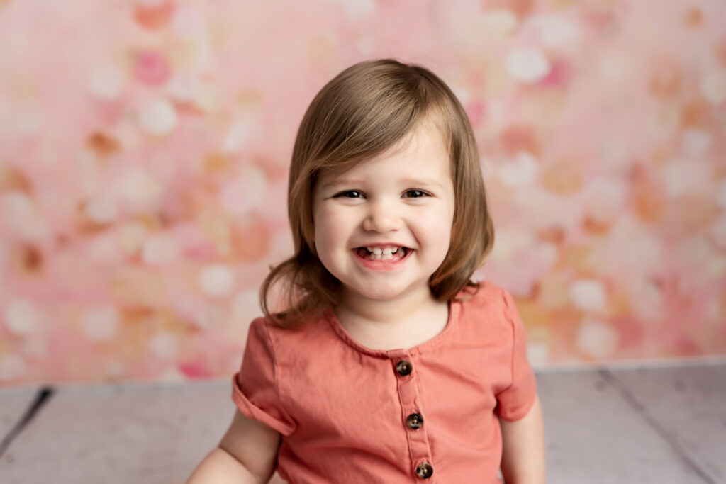 photos of two year old in studio