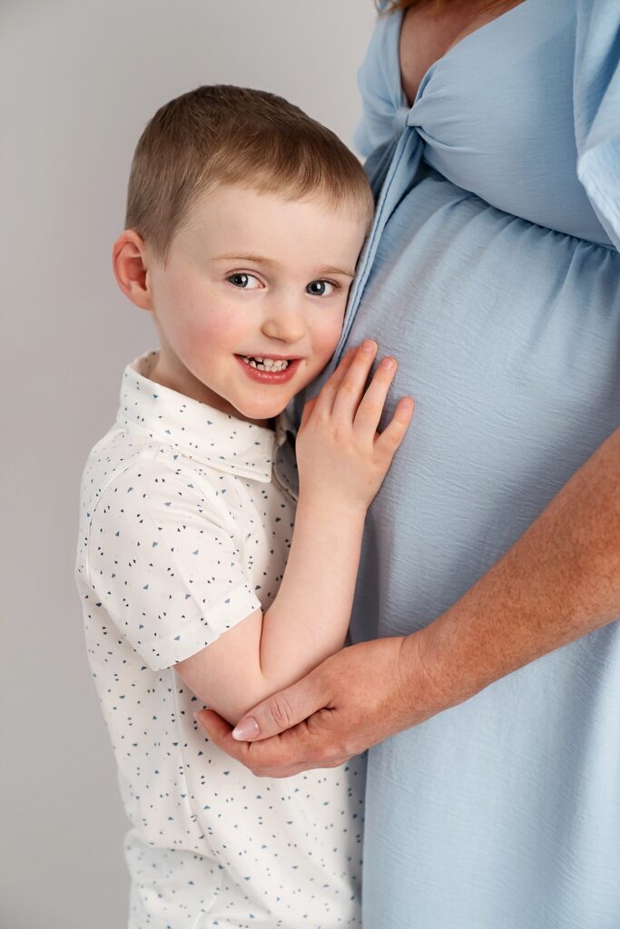 Big Brother at Maternity Session